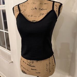 Forever 21 Black Fitted Sleeveless Camisole